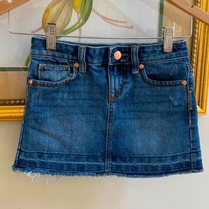 jean skirt size 7